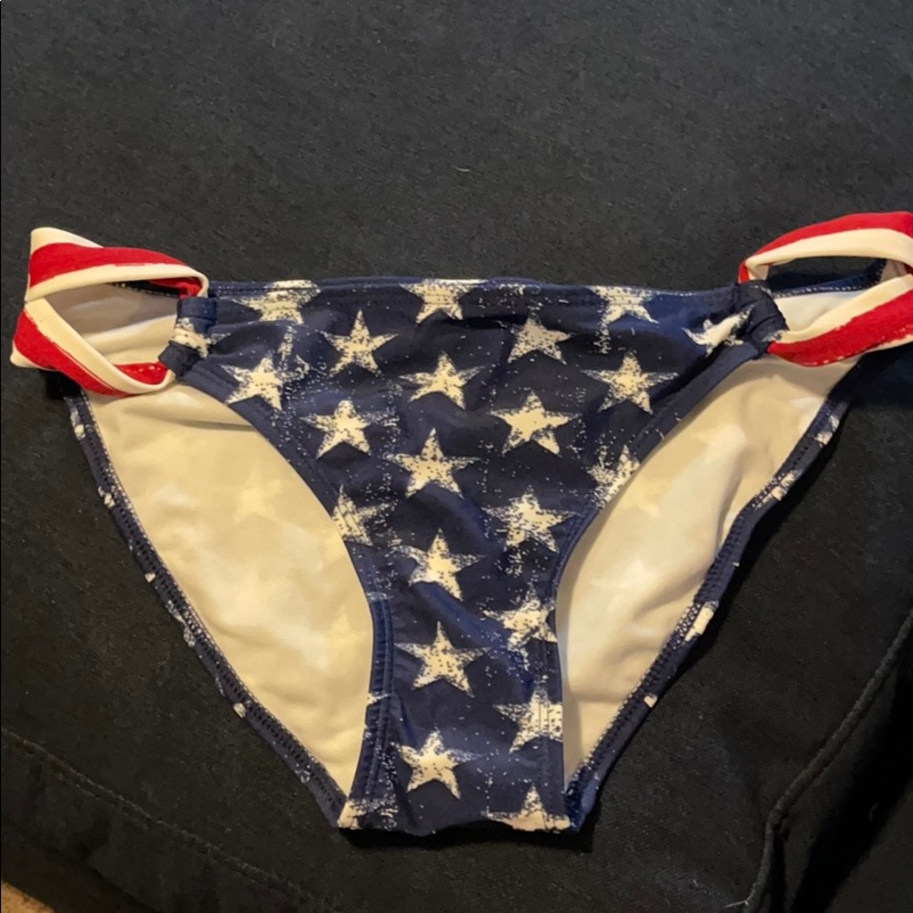 American flag bikini bottoms